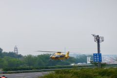 山東電視臺報道山東通航兩架直升機參與空地聯(lián)合救援演練