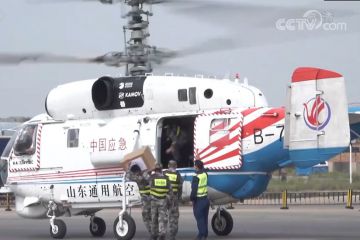 全國(guó)防災(zāi)減災(zāi)日丨山東通航直升機(jī)亮相央視焦點(diǎn)訪談